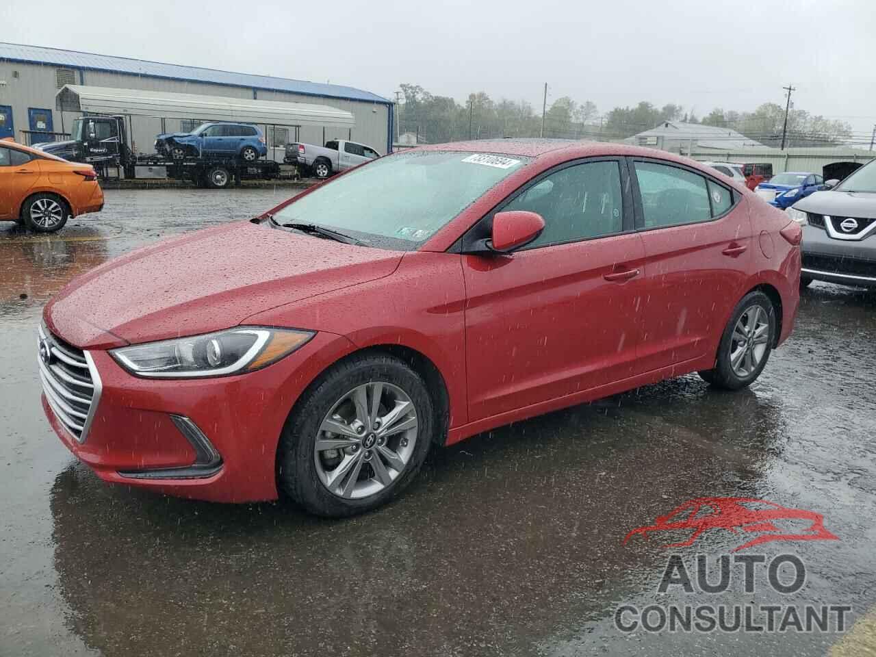 HYUNDAI ELANTRA 2018 - KMHD84LF4JU470555