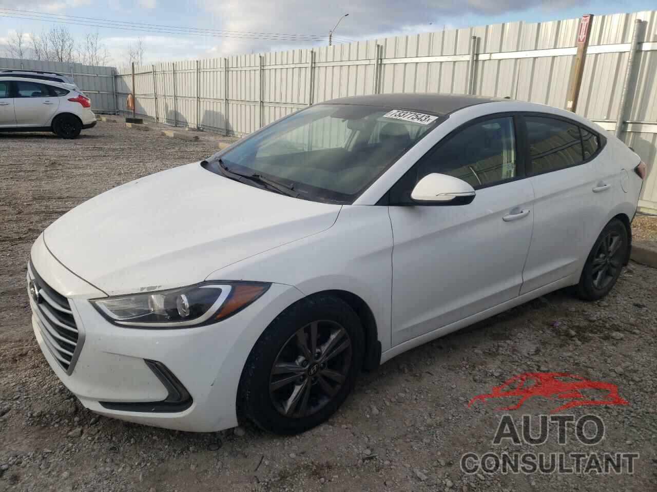 HYUNDAI ELANTRA 2018 - KMHD84LFXJU621477