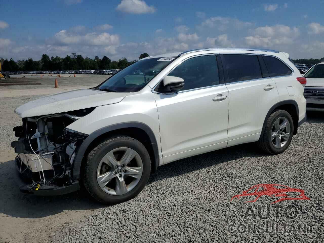 TOYOTA HIGHLANDER 2018 - 5TDDZRFH0JS491614