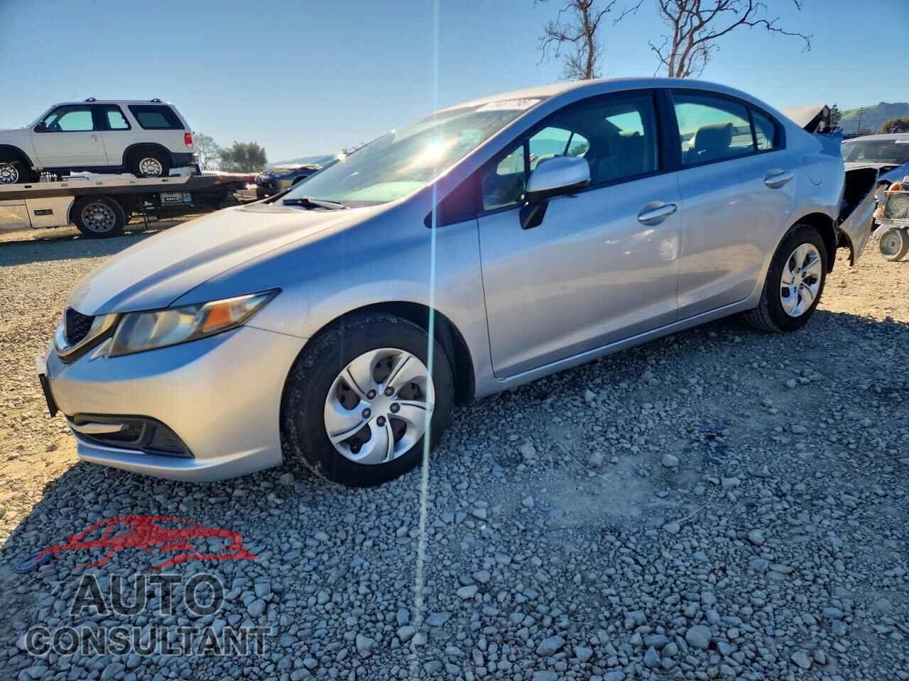 HONDA CIVIC 2013 - 19XFB2F56DE266641