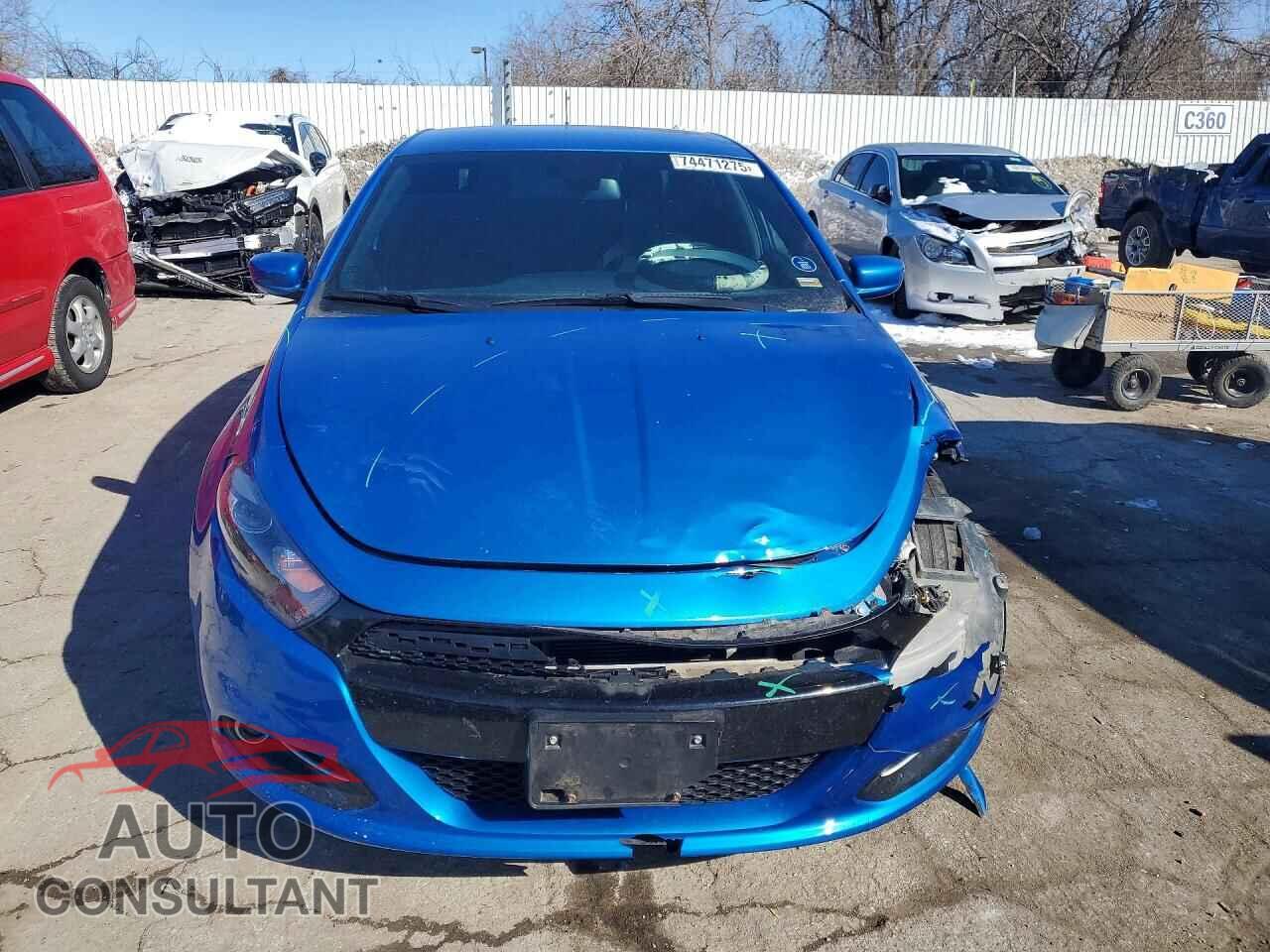 DODGE DART 2015 - 1C3CDFBB8FD390953