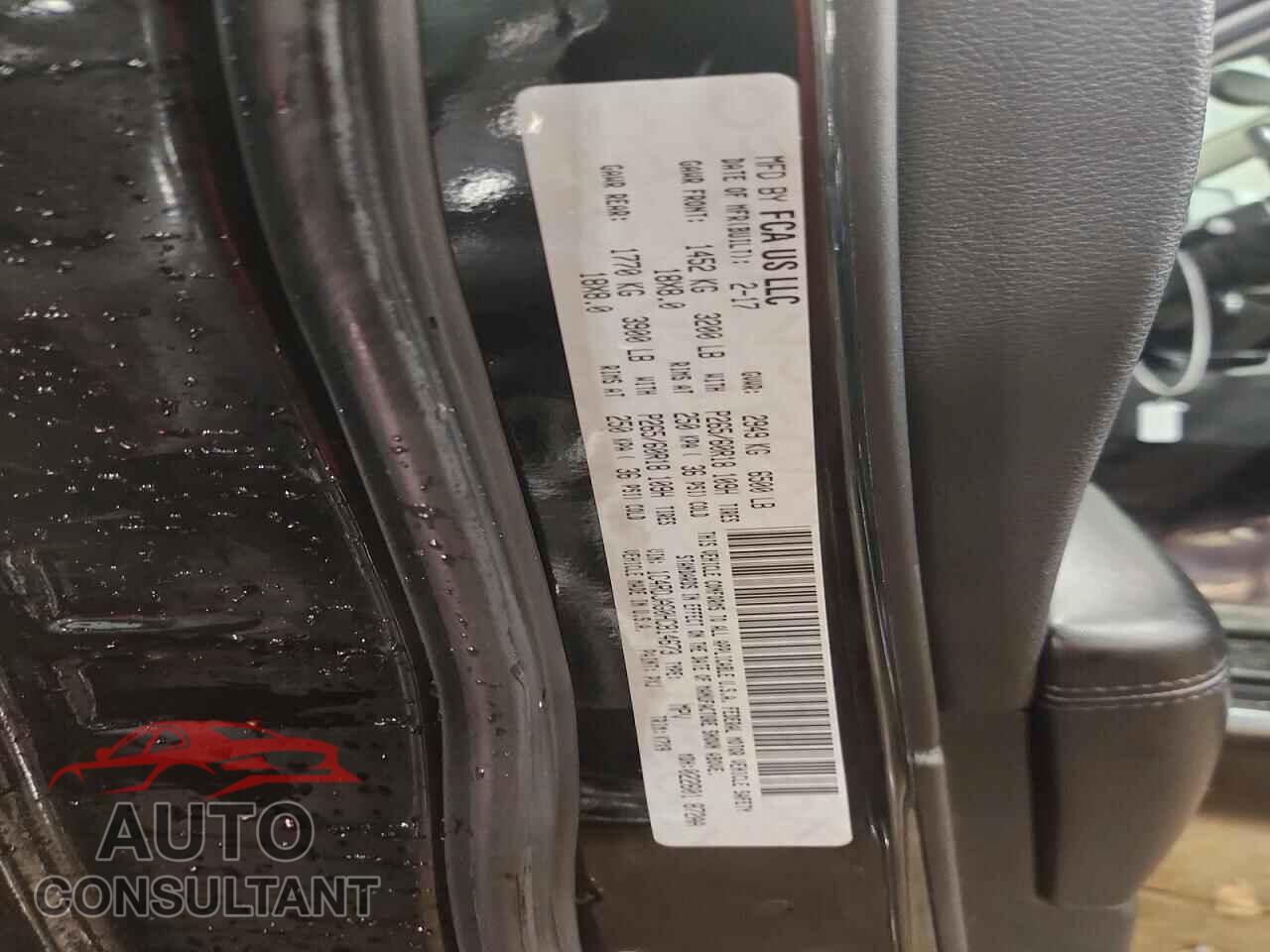 DODGE DURANGO 2017 - 1C4RDJAG0HC814673