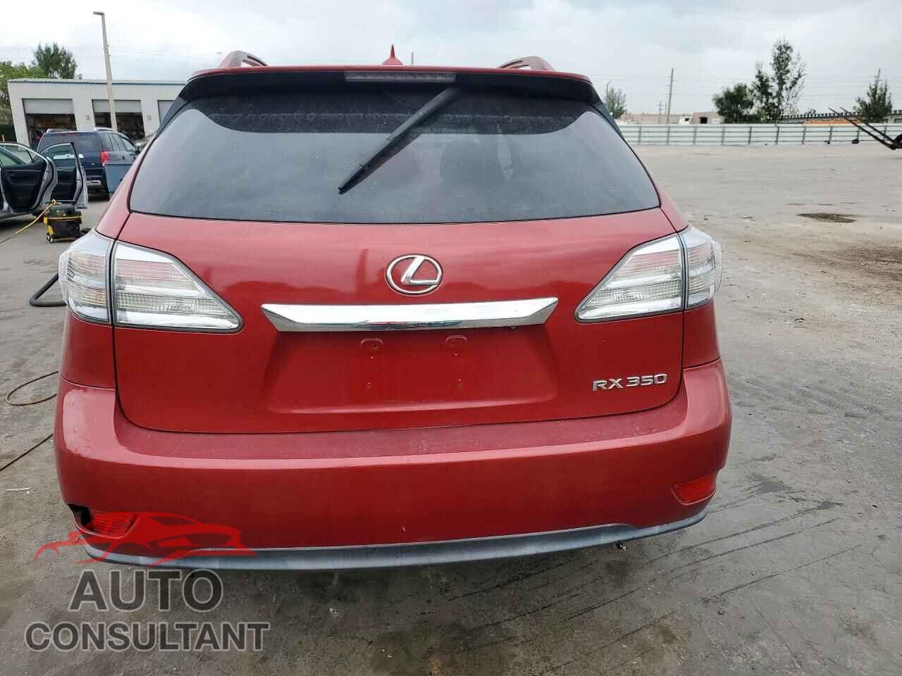LEXUS RX350 2011 - 2T2BK1BA9BC088288