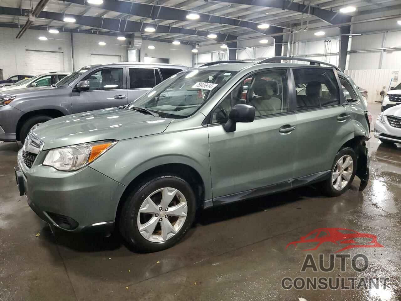 SUBARU FORESTER 2016 - JF2SJABC0GH460159