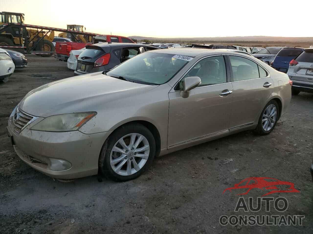 LEXUS ES350 2011 - JTHBK1EG9B2456387