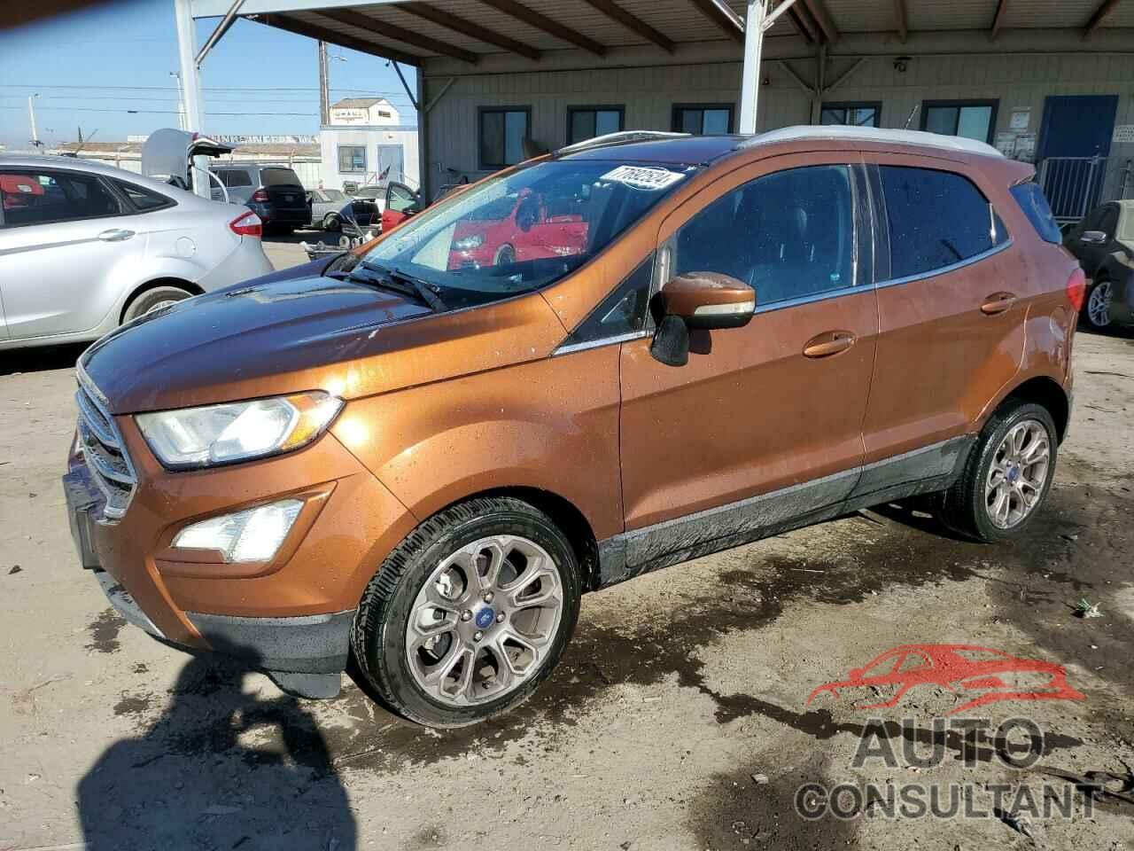 FORD ECOSPORT 2018 - MAJ3P1VE3JC242029