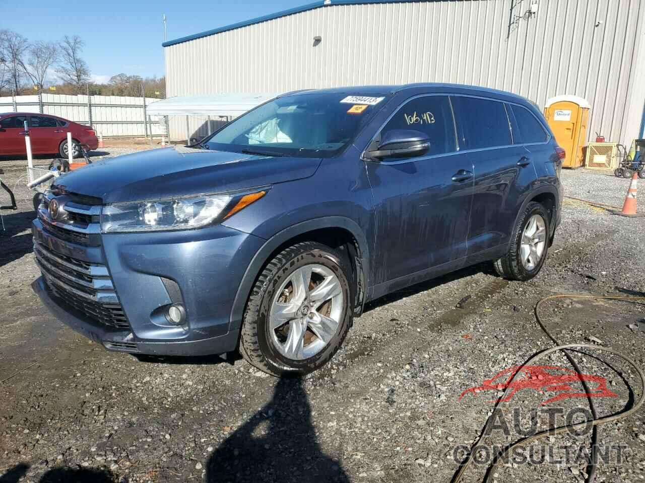 TOYOTA HIGHLANDER 2017 - 5TDDZRFH4HS405831