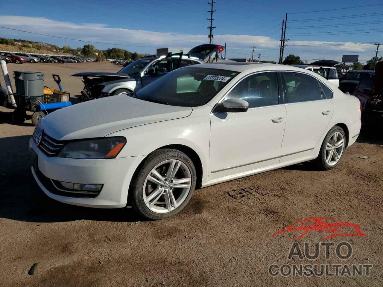 VOLKSWAGEN PASSAT 2014 - 1VWCN7A31EC027498
