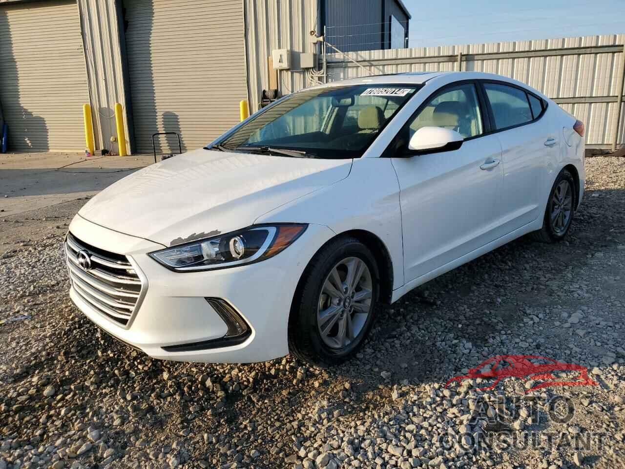 HYUNDAI ELANTRA 2018 - 5NPD84LF5JH274106
