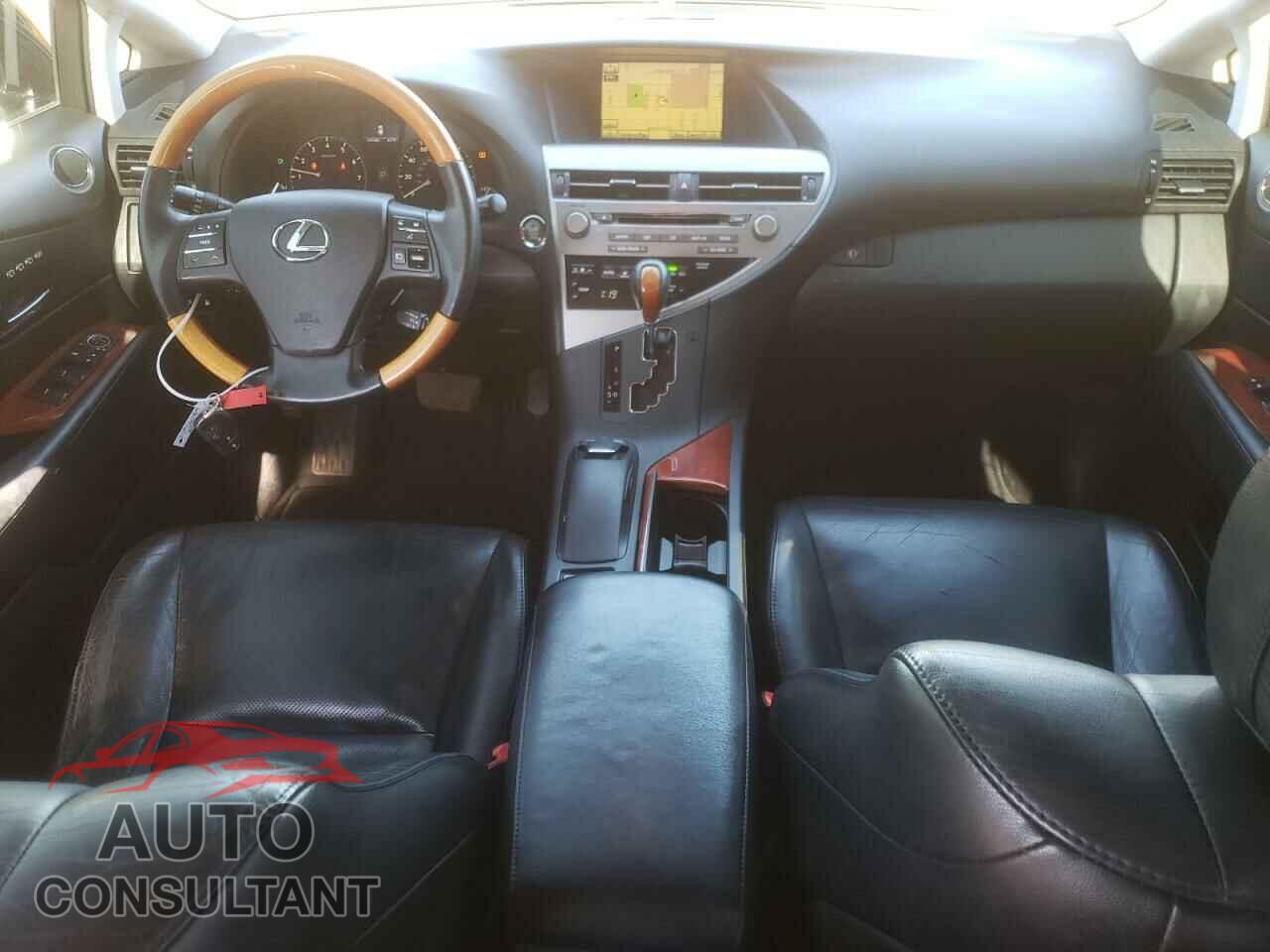 LEXUS RX350 2010 - 2T2BK1BA7AC053442