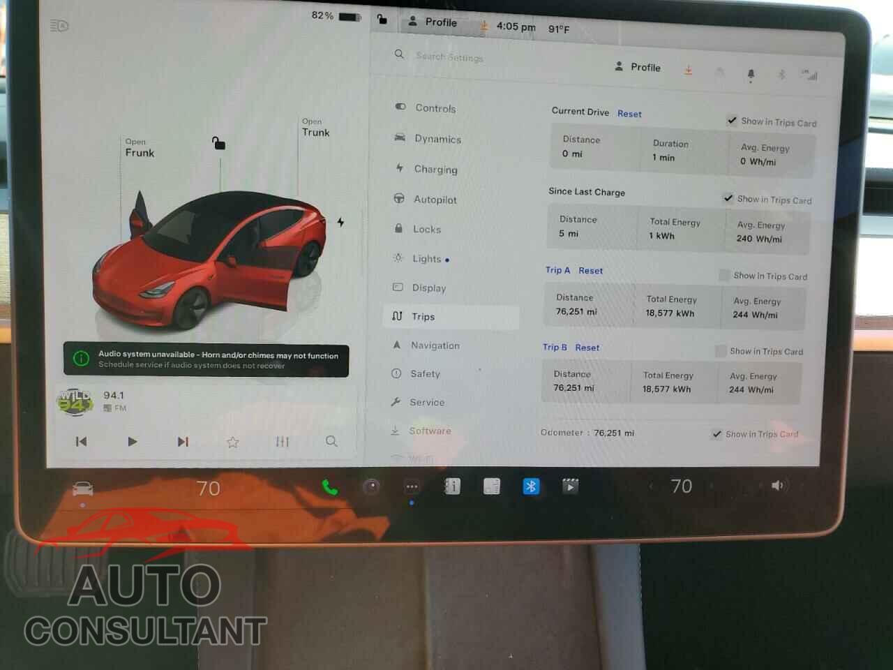 TESLA MODEL 3 2023 - 5YJ3E1EA9PF451932
