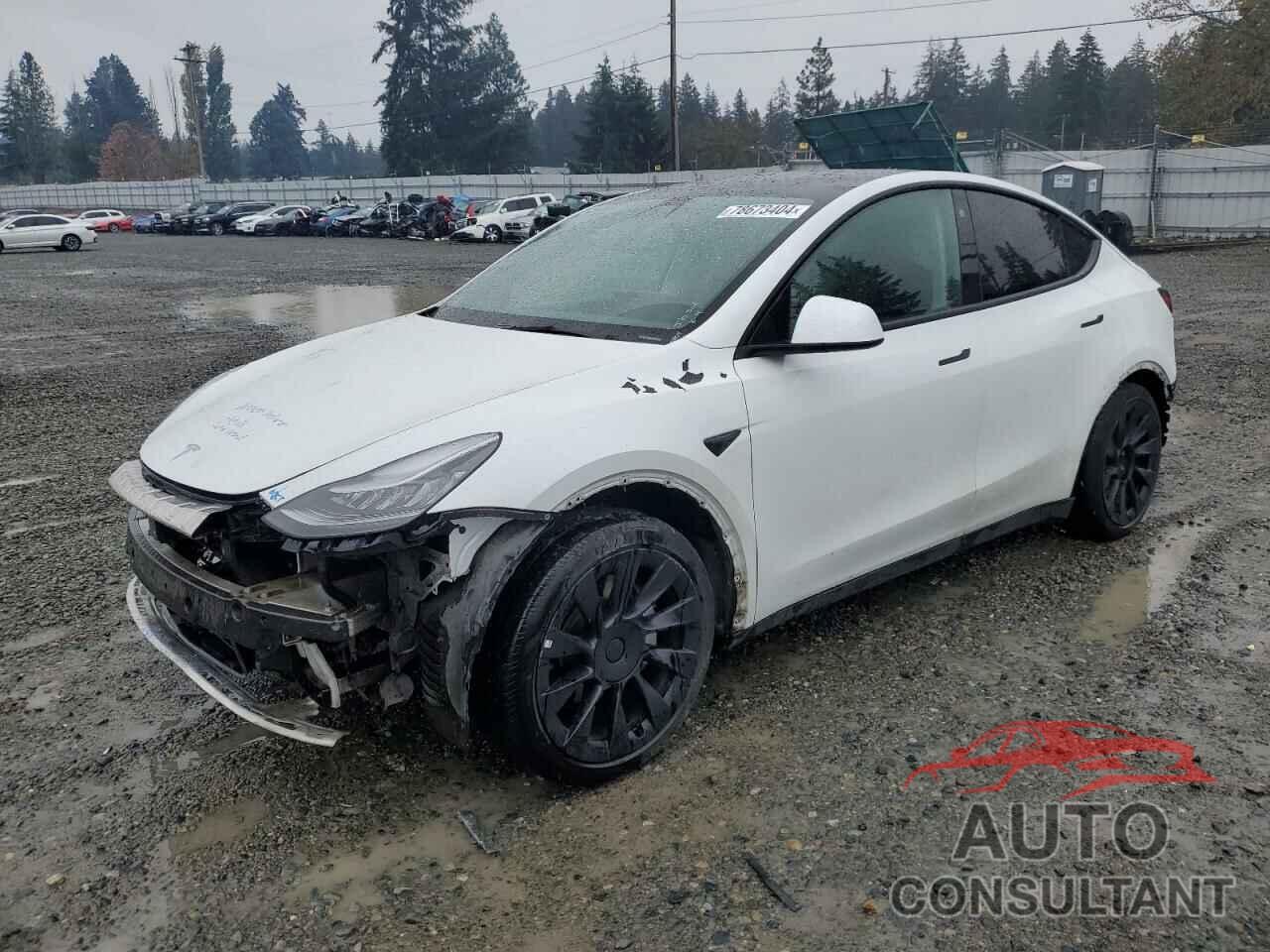 TESLA MODEL Y 2021 - 5YJYGAEE4MF142836