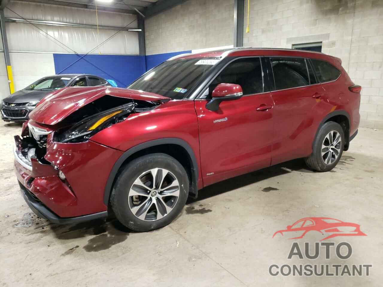 TOYOTA HIGHLANDER 2021 - 5TDGBRCH0MS536593