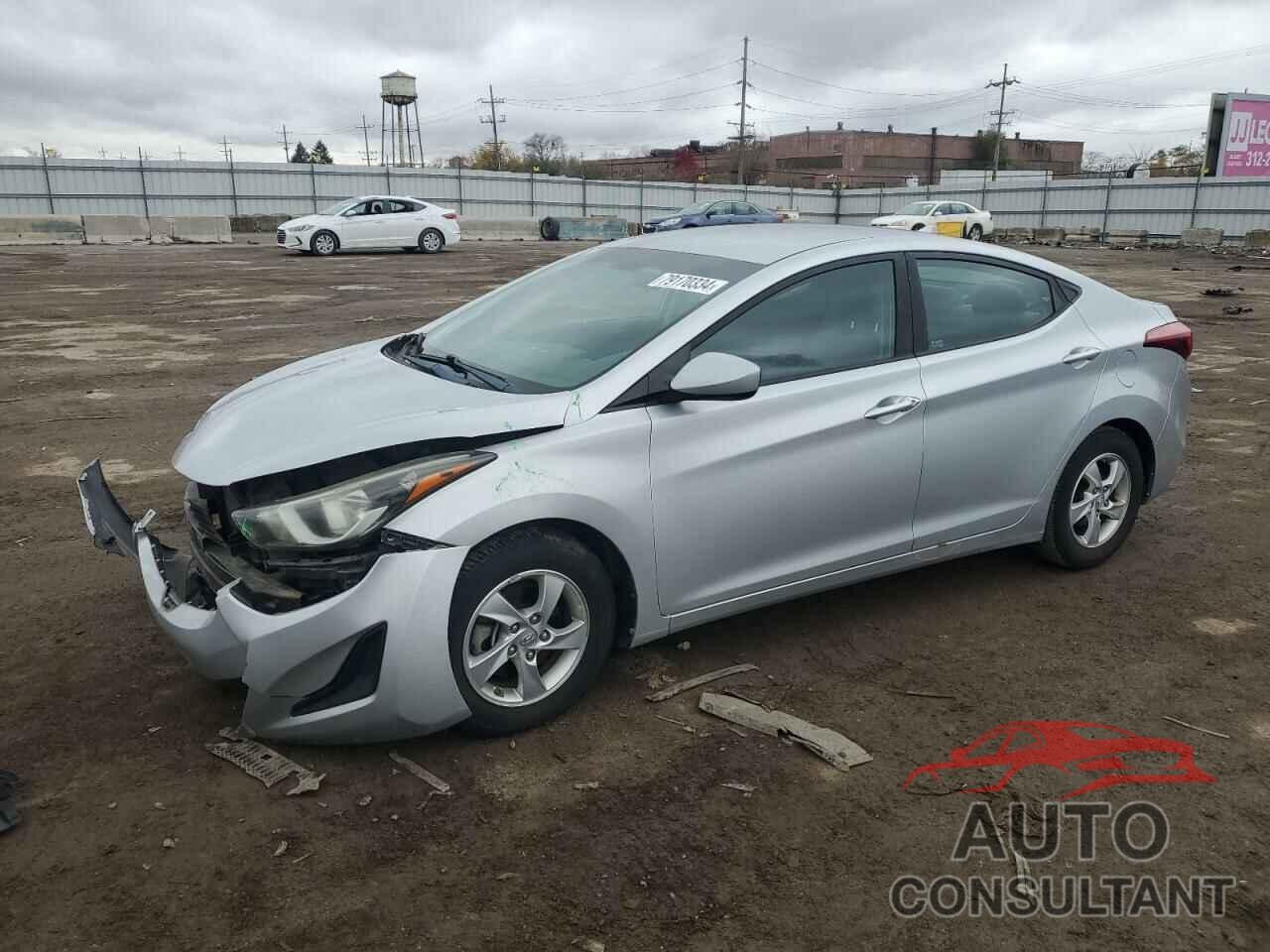 HYUNDAI ELANTRA 2014 - 5NPDH4AE7EH512313