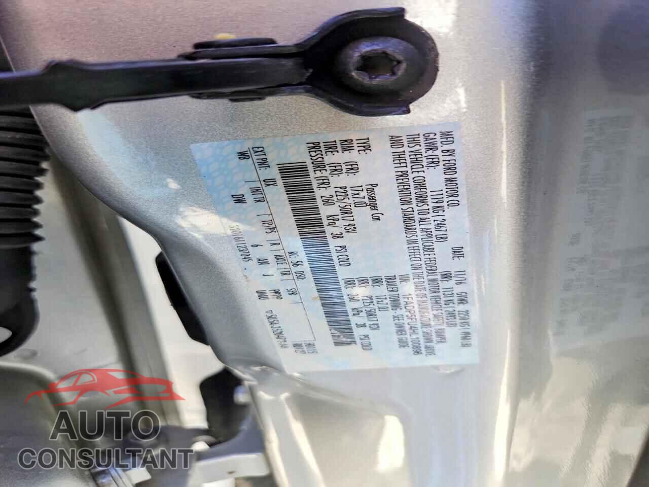 FORD CMAX 2017 - 1FADP5FU4HL100896