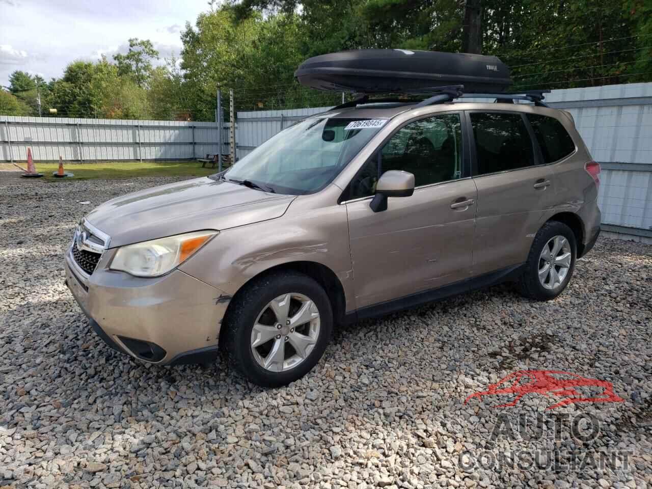 SUBARU FORESTER 2014 - JF2SJAHC0EH559097