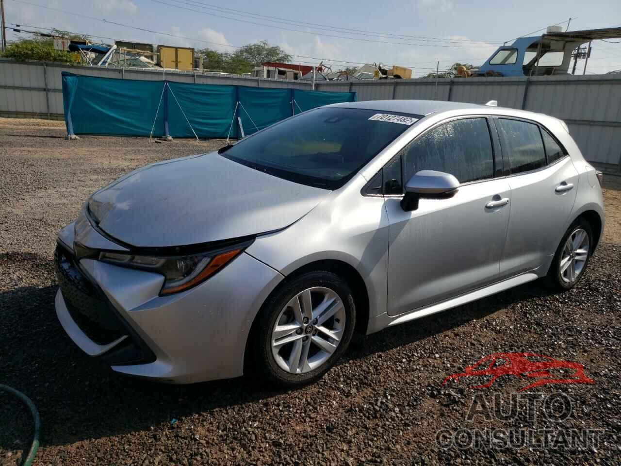 TOYOTA COROLLA 2019 - JTNK4RBE6K3017232