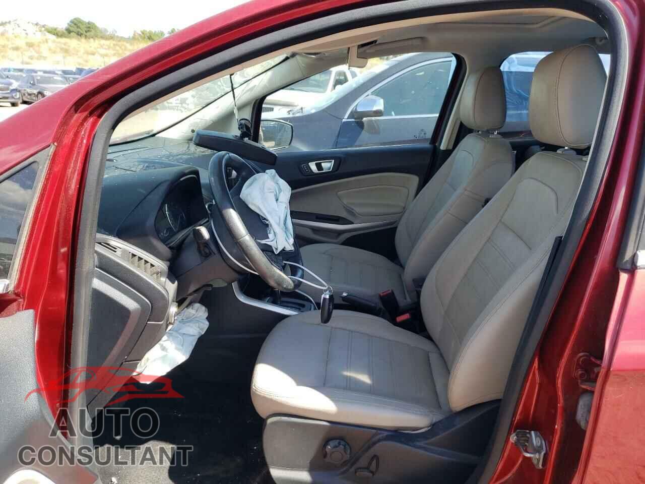 FORD ECOSPORT 2020 - MAJ6S3KL7LC329705
