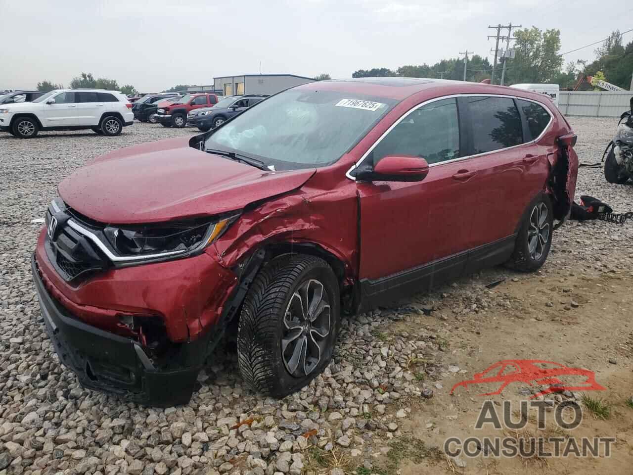 HONDA CRV 2021 - 5J6RW2H80ML009999