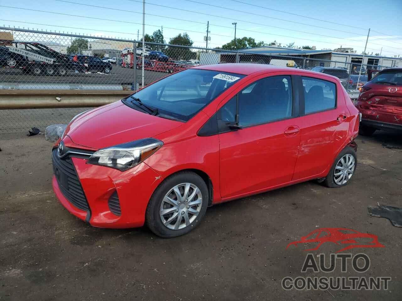 TOYOTA YARIS 2016 - VNKKTUD33GA065674