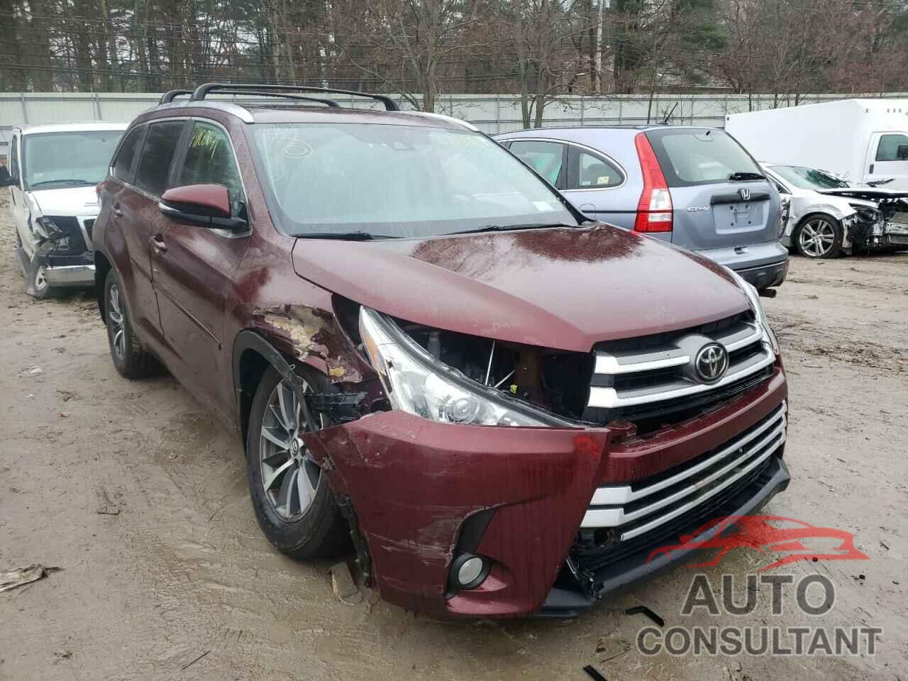 TOYOTA HIGHLANDER 2017 - 5TDJZRFH6HS415201