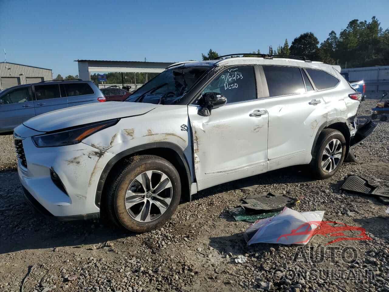 TOYOTA HIGHLANDER 2023 - 5TDKDRBH9PS037981