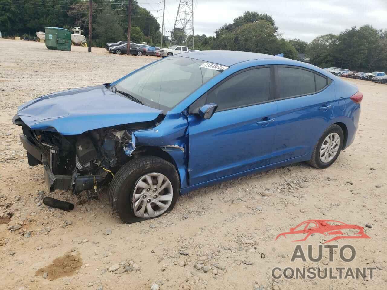 HYUNDAI ELANTRA 2017 - 5NPD74LFXHH171857