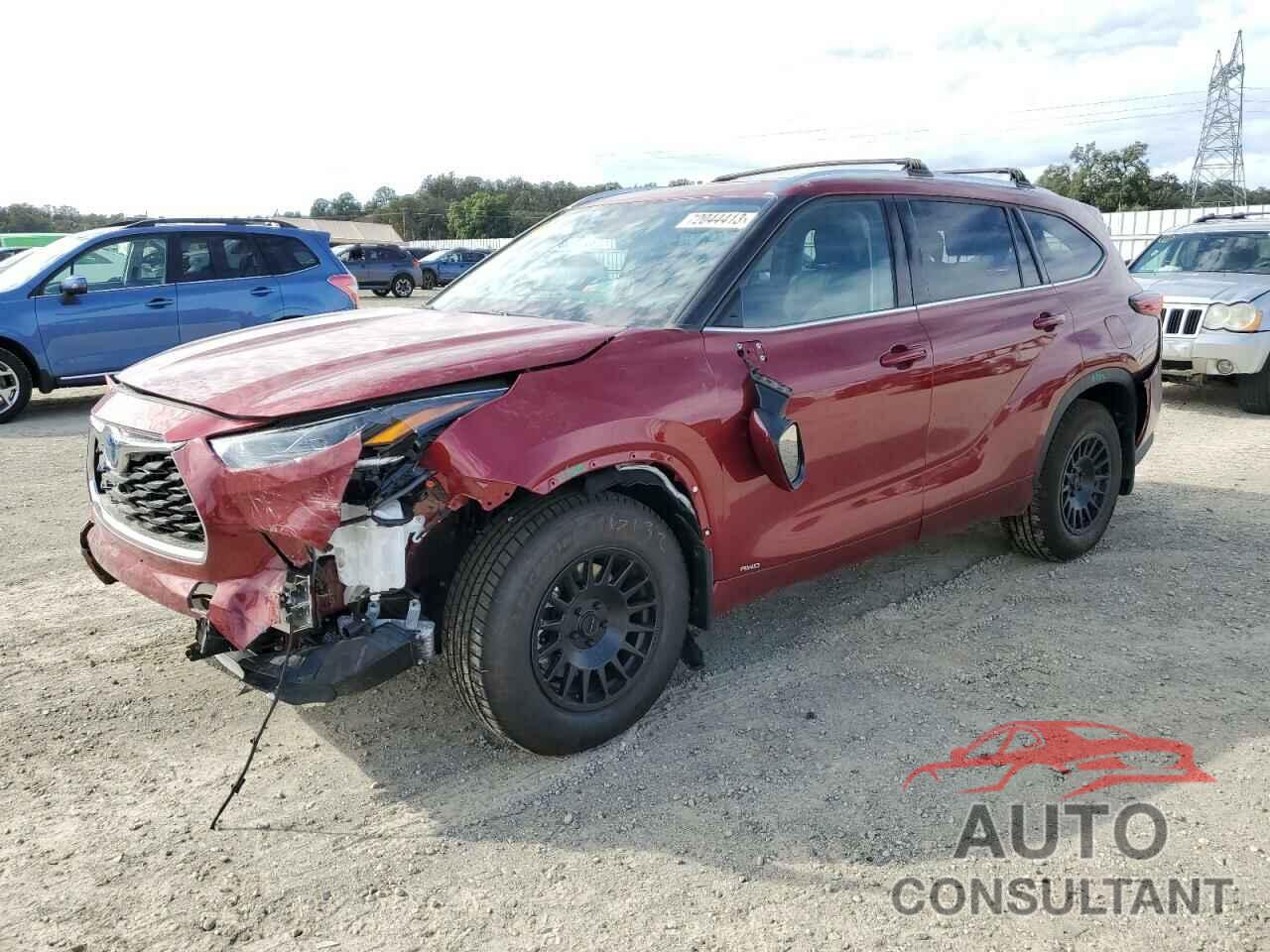 TOYOTA HIGHLANDER 2023 - 5TDXBRCH8PS583228