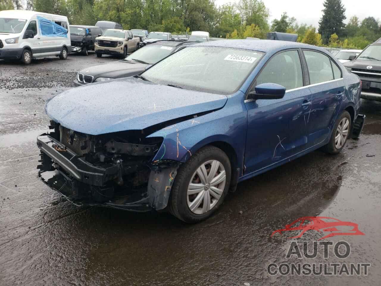 VOLKSWAGEN JETTA 2017 - 3VW2B7AJ9HM408098