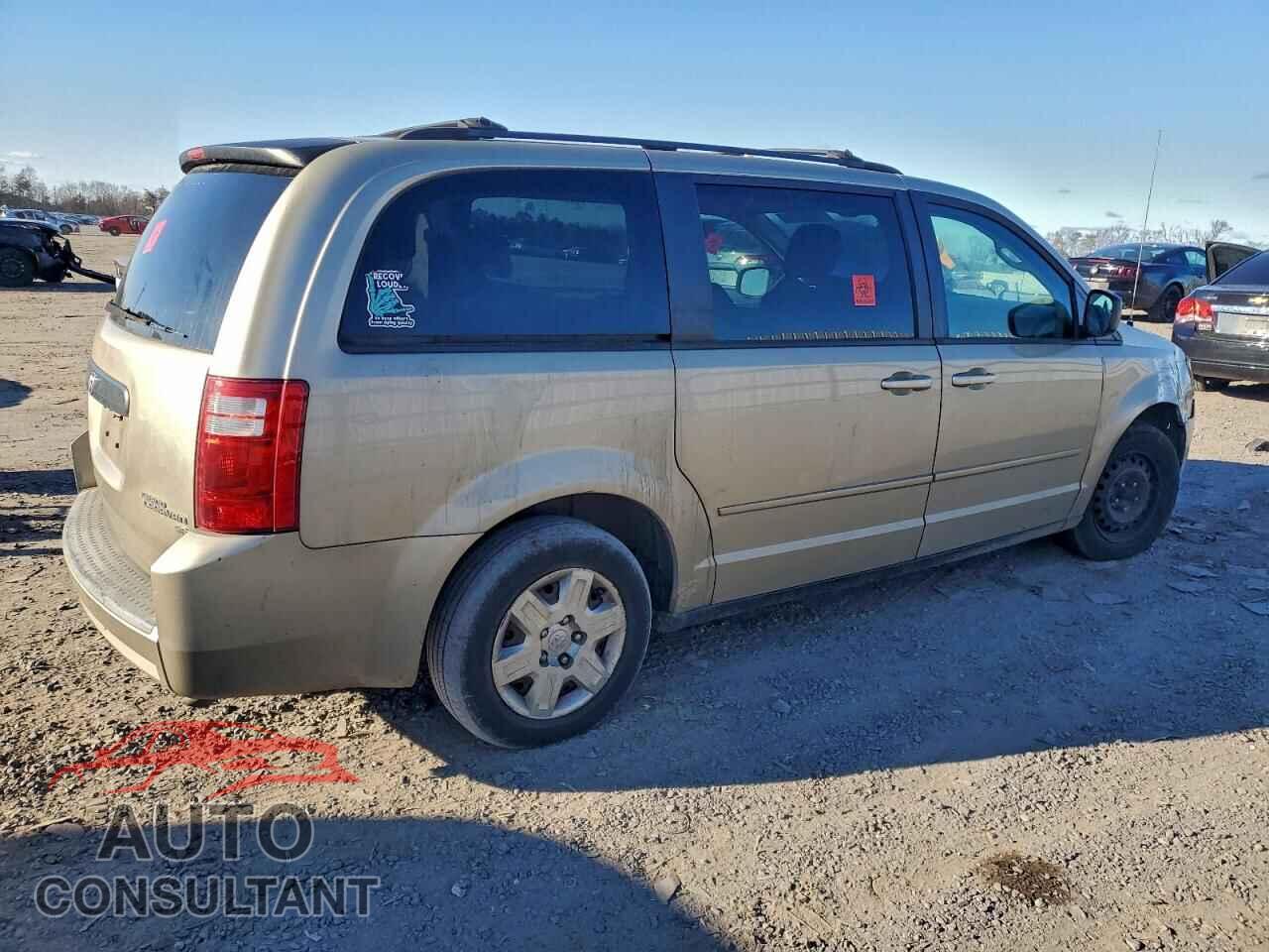 DODGE CARAVAN 2009 - 2D8HN44E29R627062