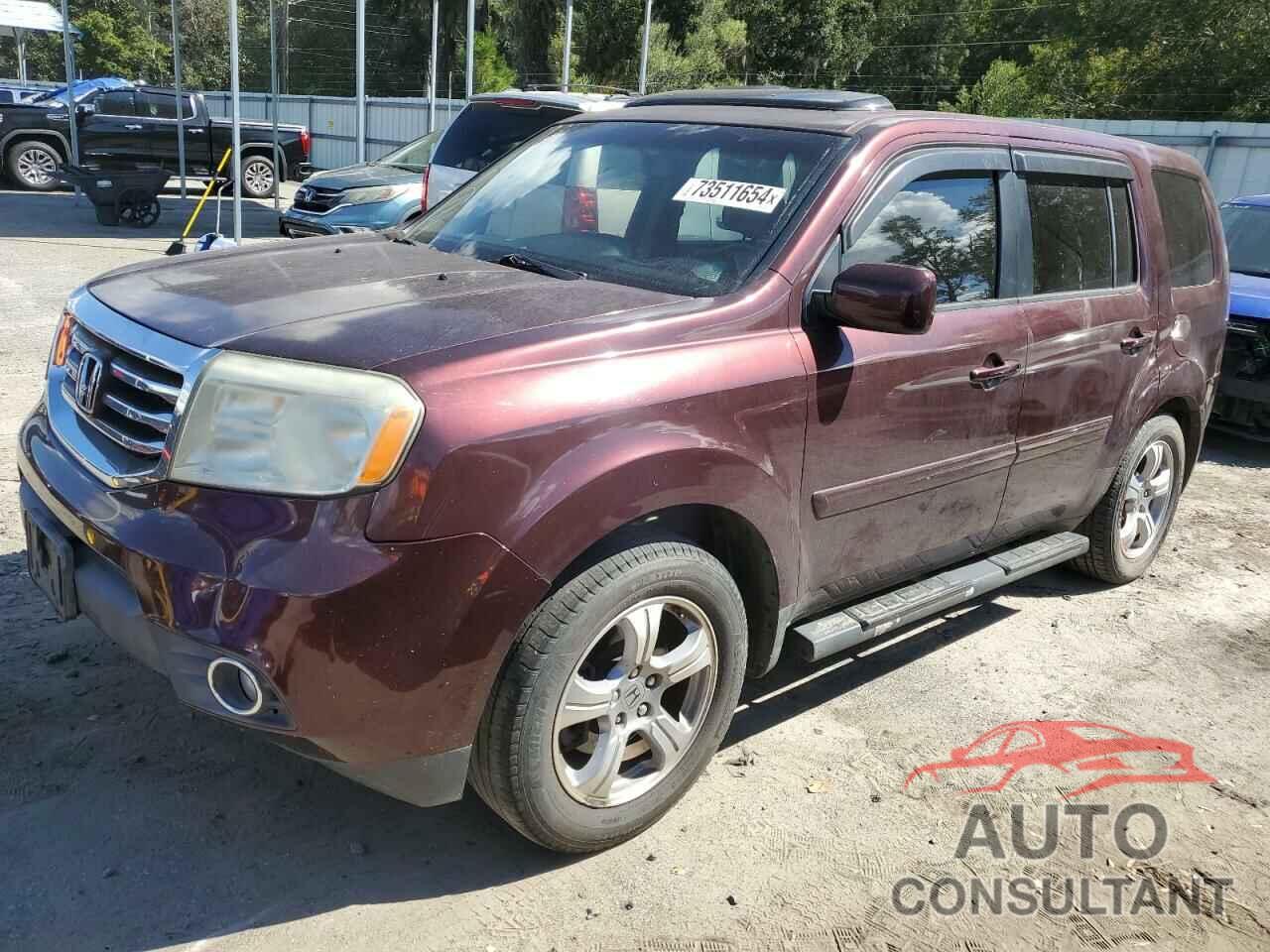 HONDA PILOT 2012 - 5FNYF3H52CB008089