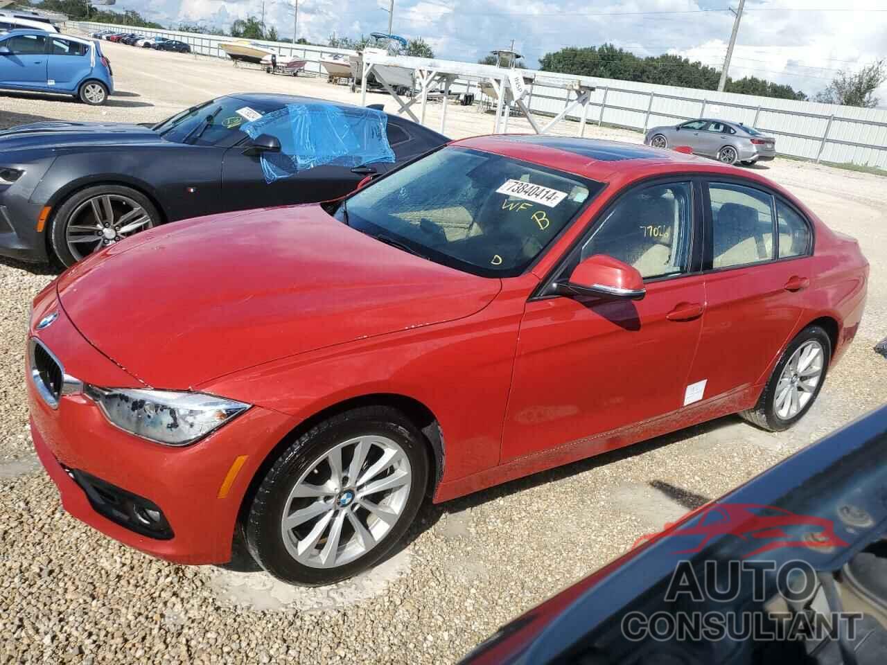 BMW 3 SERIES 2016 - WBA8A9C52GK619187