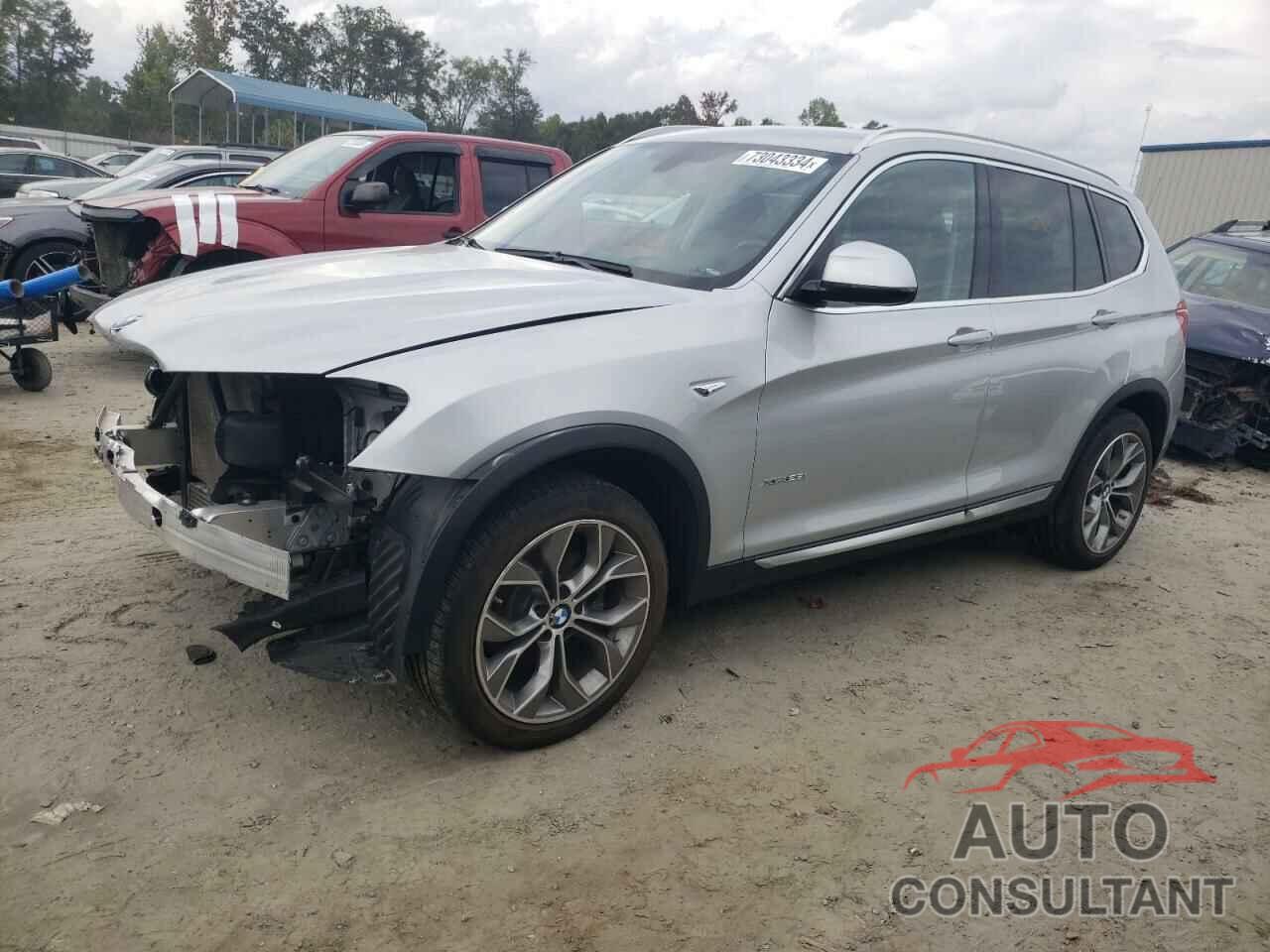 BMW X3 2016 - 5UXWX9C55G0D66338