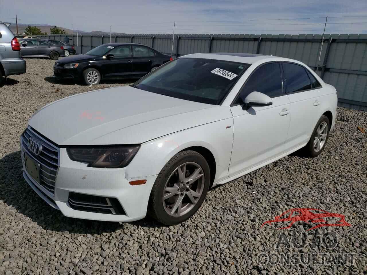 AUDI A4 2018 - WAUKMAF40JA228506