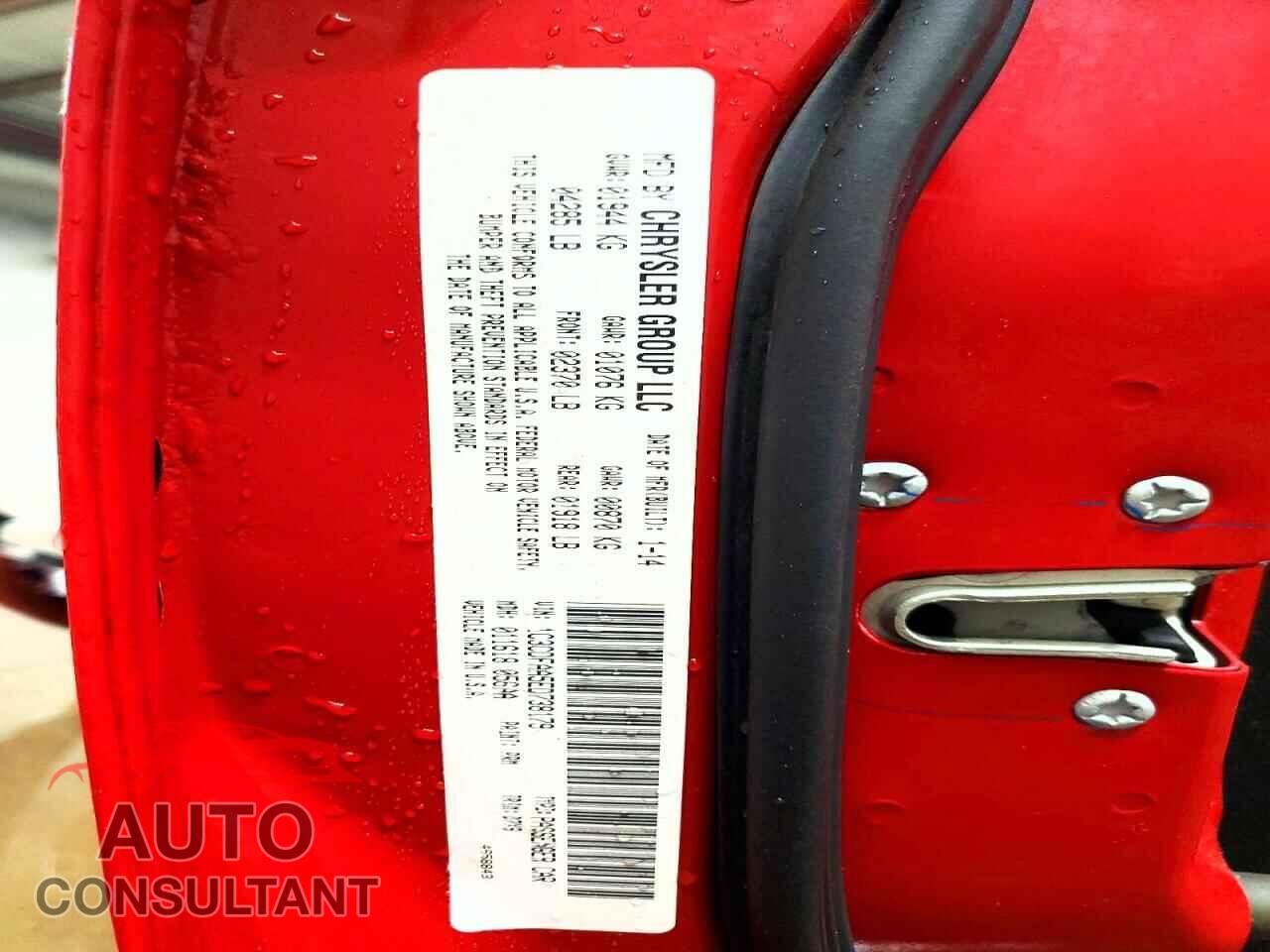 DODGE DART 2014 - 1C3CDFAA5ED738179