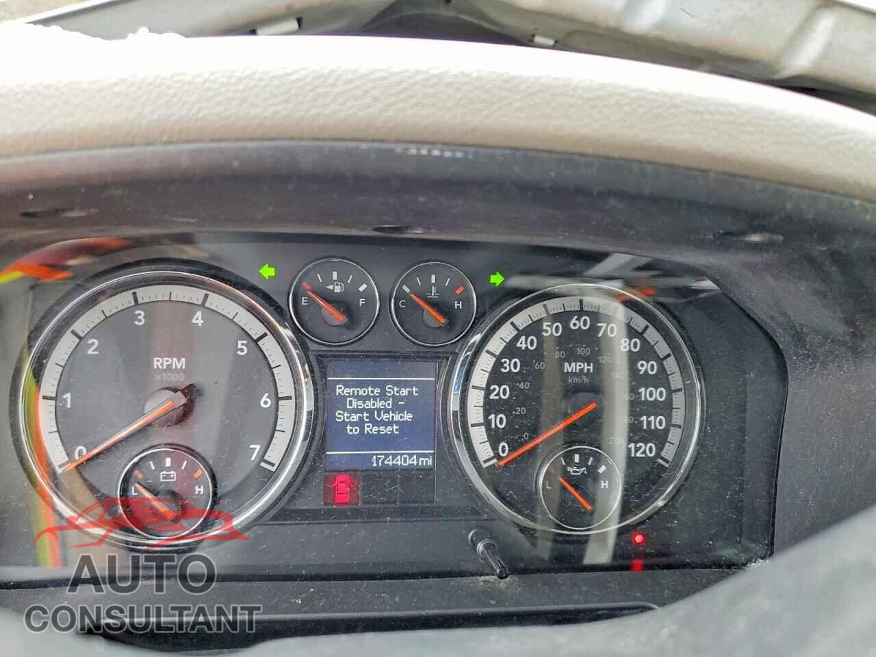 DODGE RAM 1500 2012 - 1C6RD6LTXCS280949