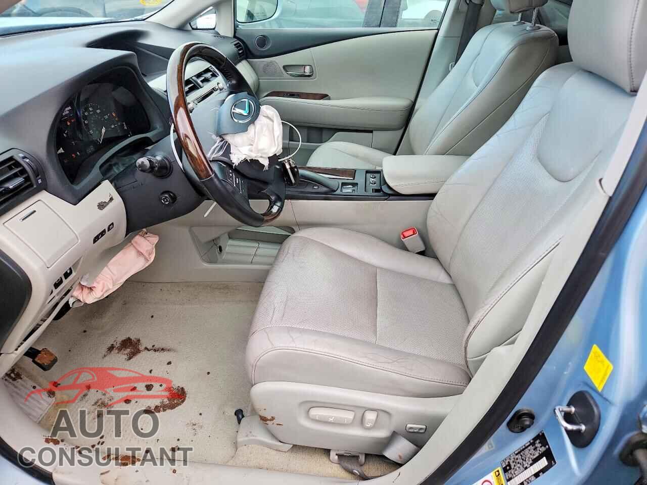 LEXUS RX 350 2011 - 2T2BK1BA2BC097012