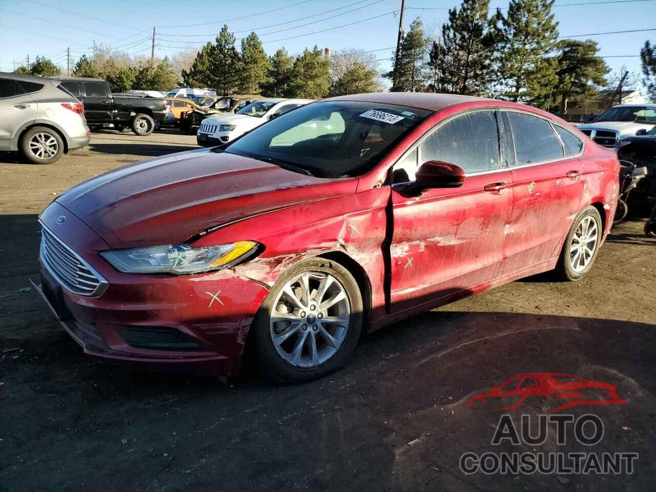 FORD FUSION 2017 - 3FA6P0HD5HR336533