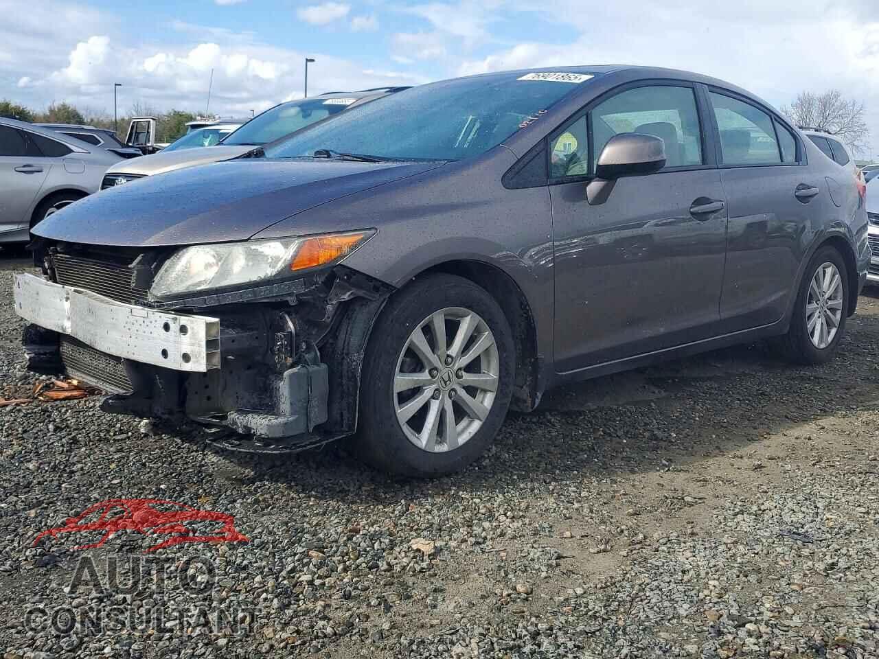 HONDA CIVIC 2012 - 19XFB2F82CE336189