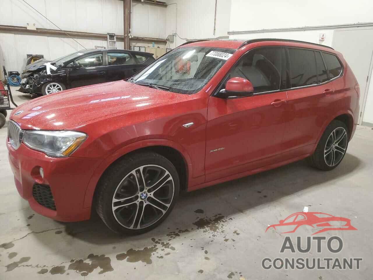 BMW X3 2016 - 5UXWX9C58G0D65765