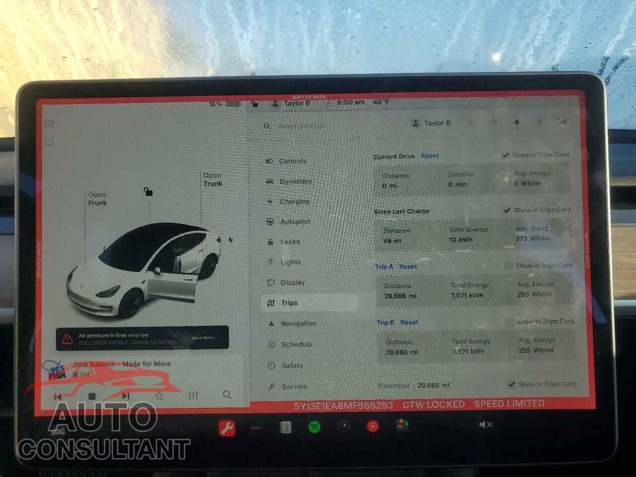 TESLA MODEL 3 2021 - 5YJ3E1EA8MF986293