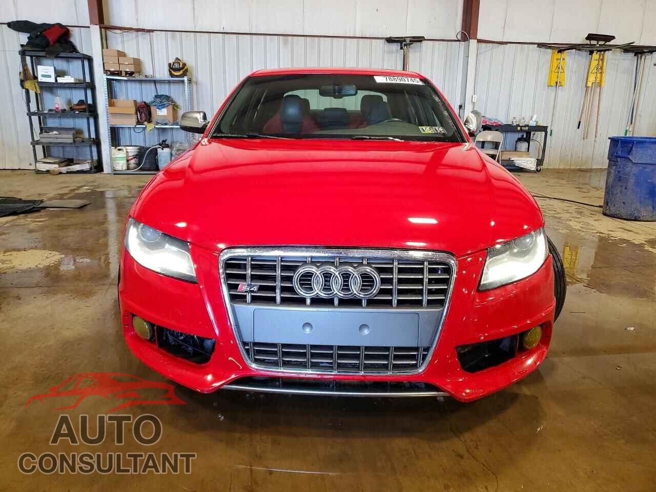 AUDI S4/RS4 2011 - WAUDGAFL8BA044407