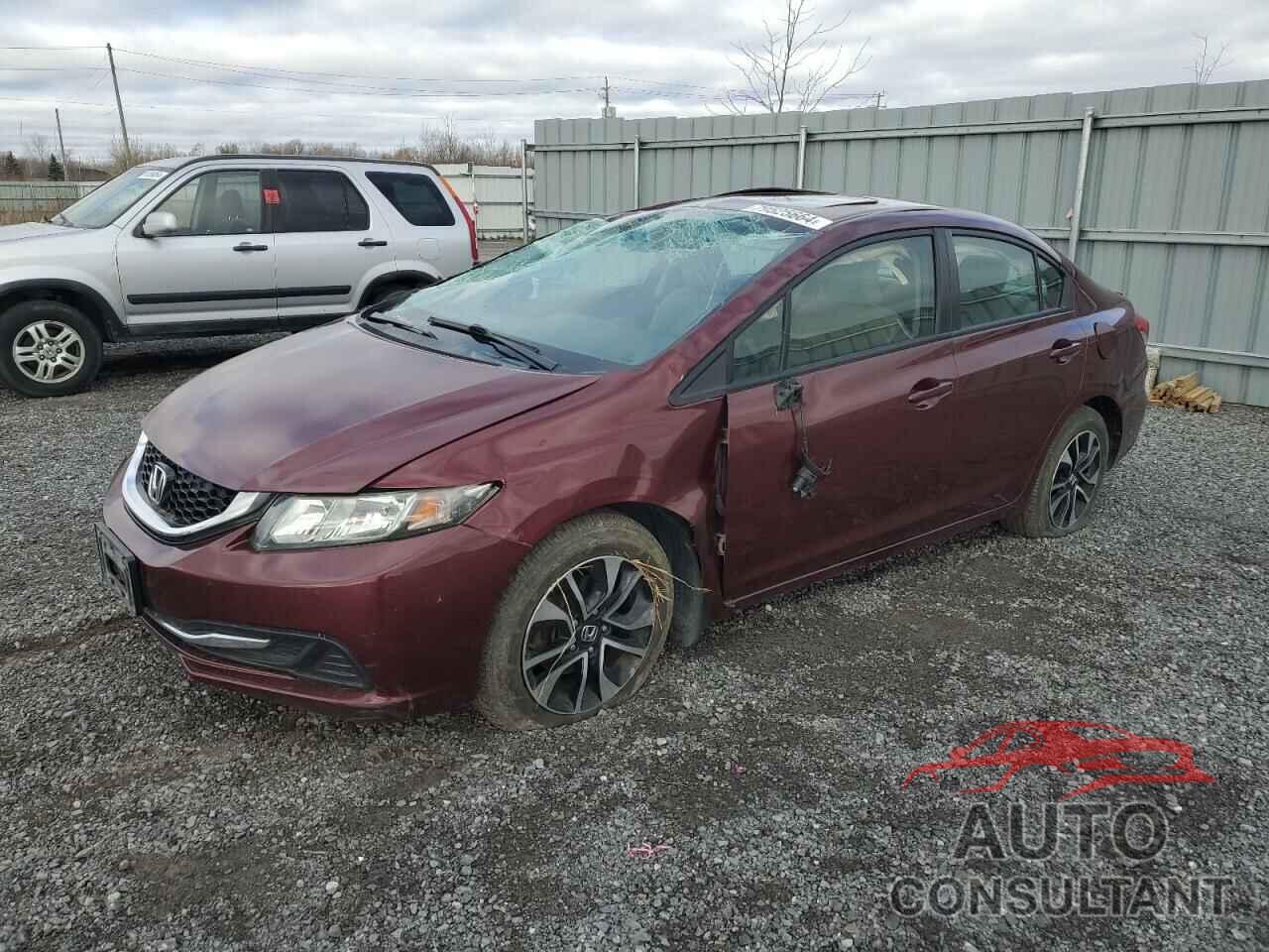 HONDA CIVIC 2013 - 2HGFB2F51DH021641