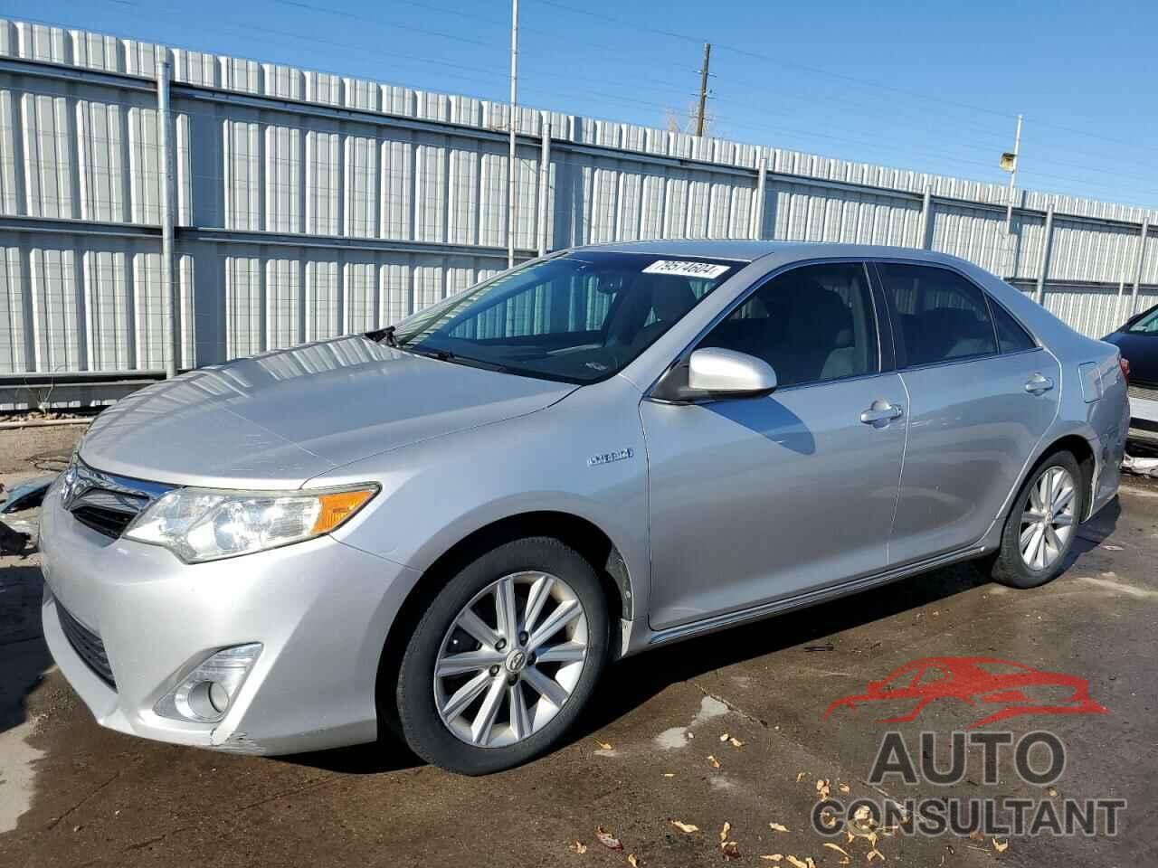 TOYOTA CAMRY 2012 - 4T1BD1FK8CU019870