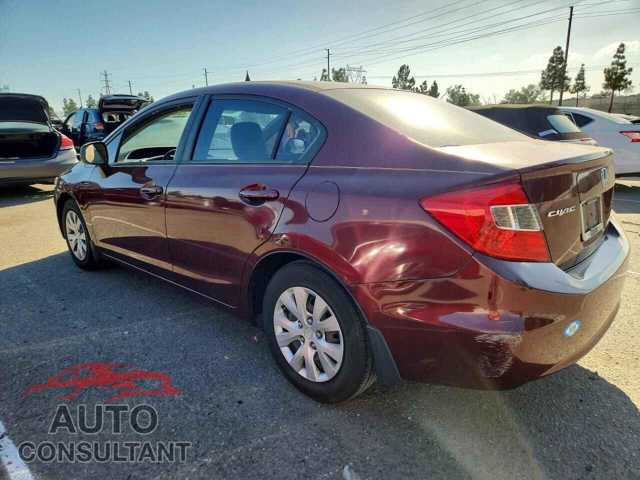 HONDA CIVIC 2012 - 2HGFB2F59CH589098