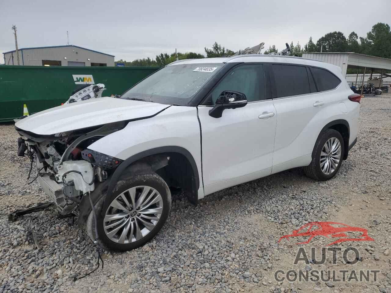 TOYOTA HIGHLANDER 2023 - 5TDKDRBH7PS037087