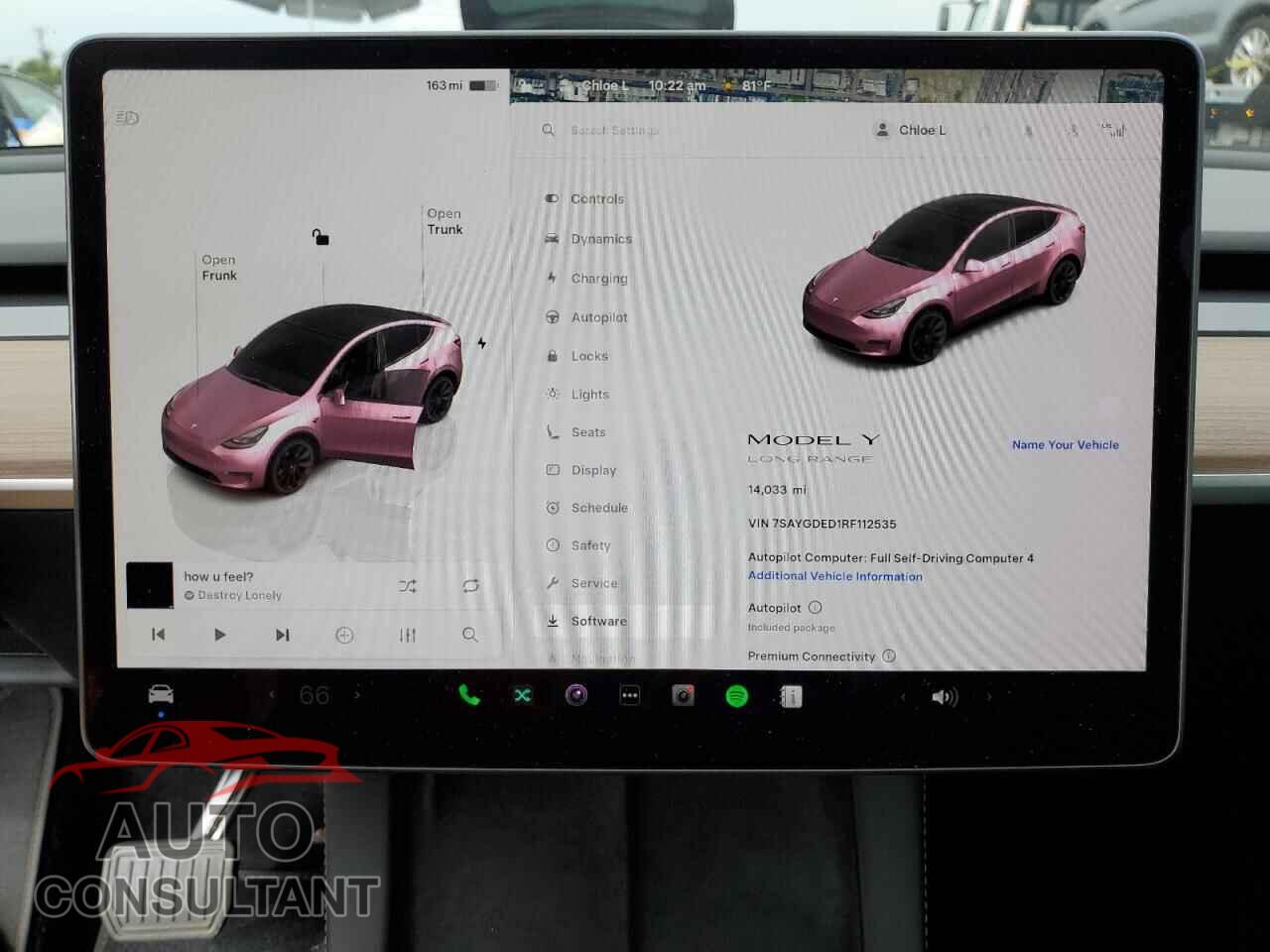 TESLA MODEL Y 2024 - 7SAYGDED1RF112535