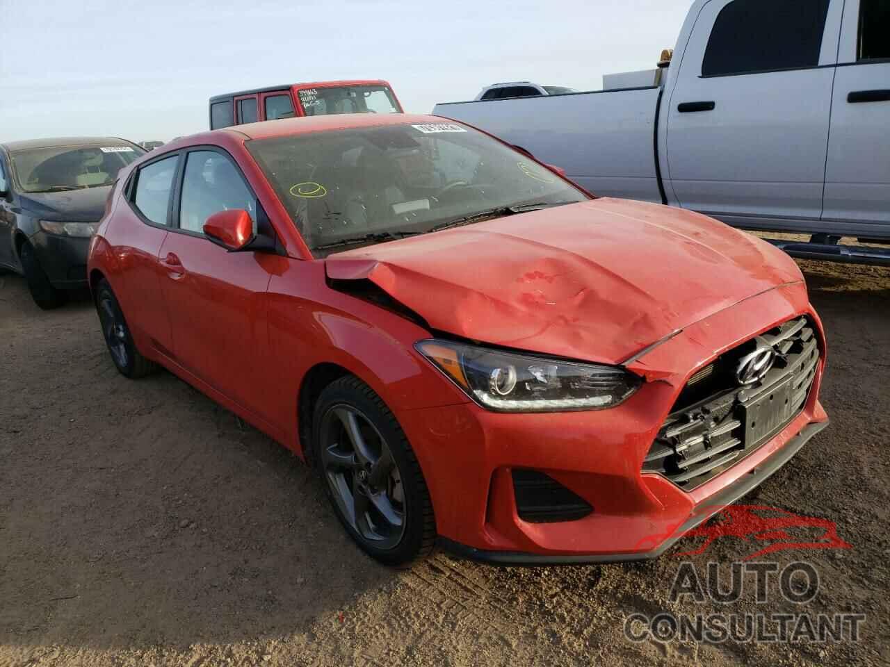 HYUNDAI VELOSTER 2019 - KMHTG6AFXKU017765