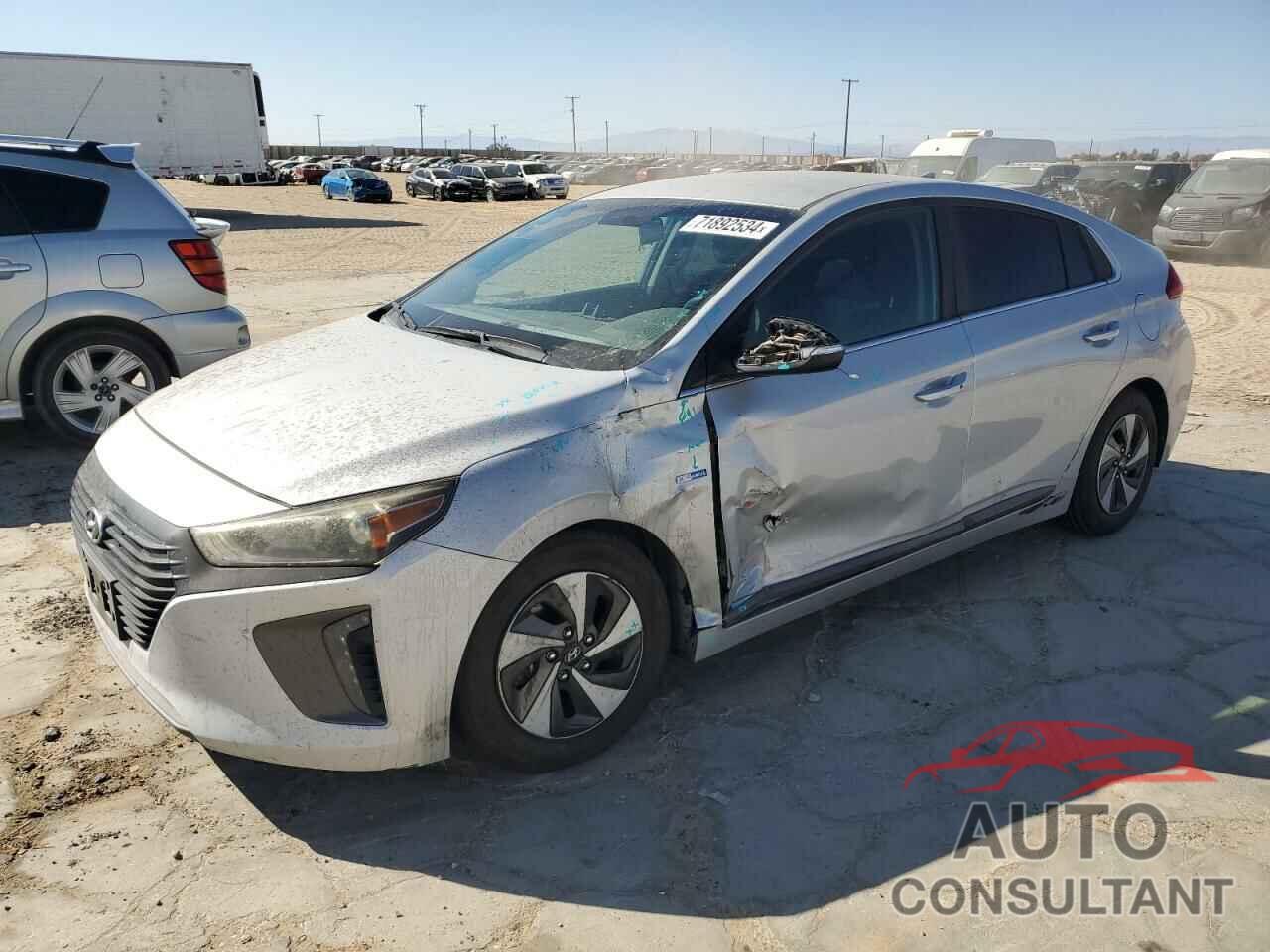 HYUNDAI IONIQ 2018 - KMHC75LC8JU098647