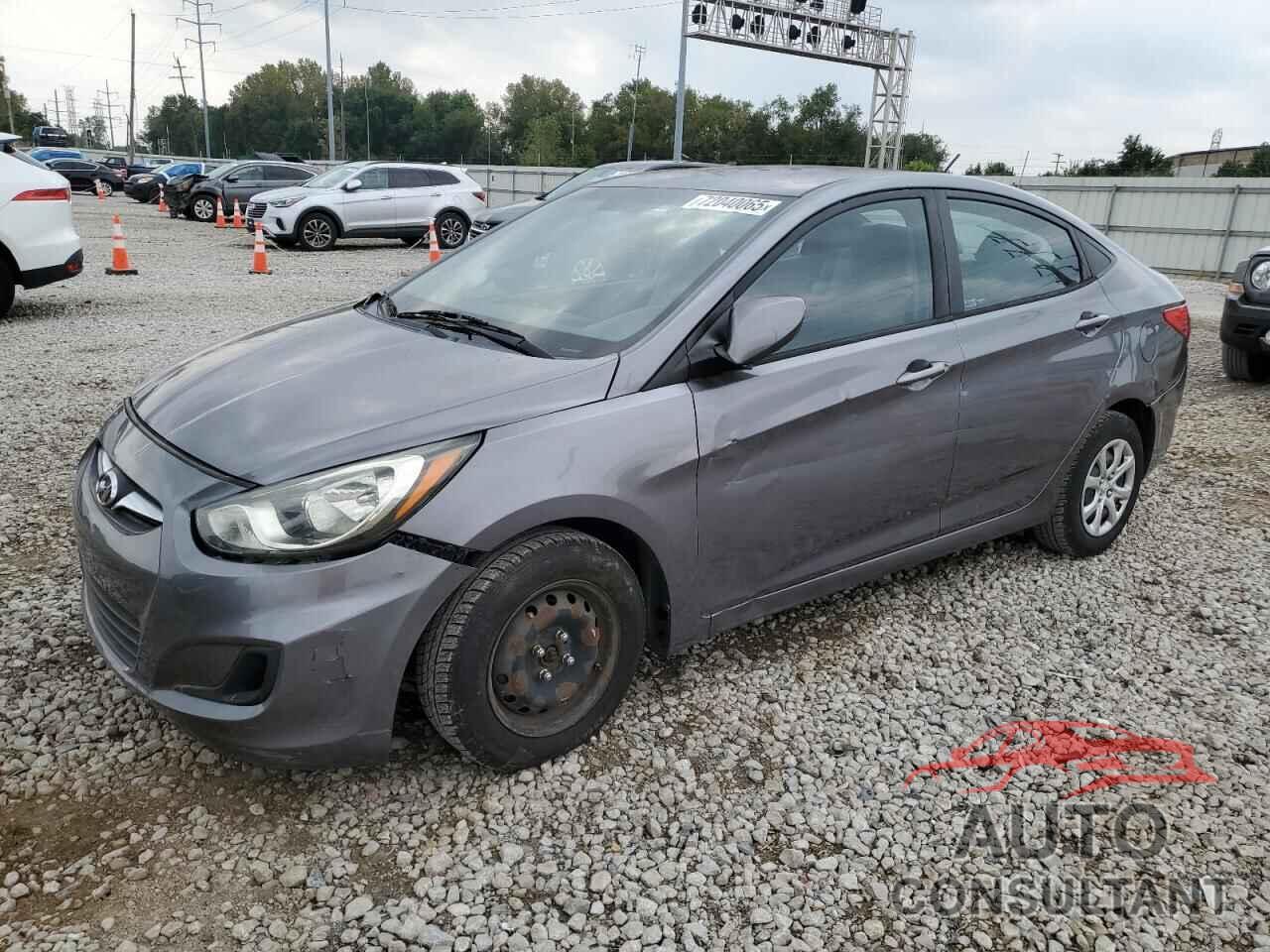 HYUNDAI ACCENT 2013 - KMHCT4AE6DU491545